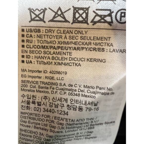 Banana Republic Monogram Mesh Yoke Little Black Cocktail Dress NWT Size 6 - Picture 7 of 7